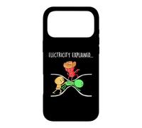 Funny Physics Teacher Electricity Explained Science Joke Case for iPhone 17 Pro Max