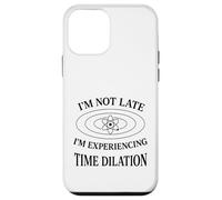 Funny Physics Time Dilation Relativity Nerd Humor Design Case for iPhone 12 mini