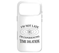 Funny Physics Time Dilation Relativity Nerd Humor Design Case for iPhone 17 Pro Max