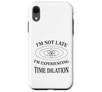 Funny Physics Time Dilation Relativity Nerd Humor Design Case for iPhone XR
