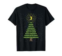 Funny Pi Christmas Tree Math T-Shirt