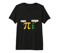 Funny Pi Day Get Real Be Rational Math Joke Premium T-Shirt