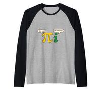 Funny Pi Day Get Real Be Rational Math Joke Raglan Baseball Tee