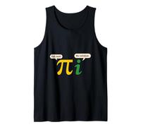 Funny Pi Day Get Real Be Rational Math Joke Tank Top