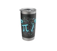 Funny Pi Day Get Real Be Rational Math Lover Joke Teacher Stainless Steel Insulated Tumbler