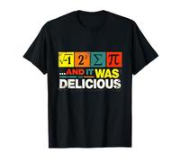 Funny PI Day Math Pun I Ate Some Pie and It was Delicious T-Shirt