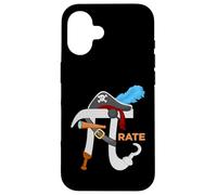 Funny Pi Day Pirate - Science Math For National Pi Day 3.14 Case for iPhone 16