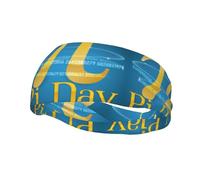 Funny Pi Day Spiral Pi Math 3.14 Headbands Sports Sweatband Athletic Exercise Bands Turban Hair Head For Men Women Yoga Fitness