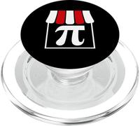 Funny Pi Shop symbol graphic silly pie lover humor math geek PopSockets PopGrip for MagSafe
