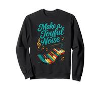 Funny Pianist Make a Joyful Noise Piano Sweatshirt