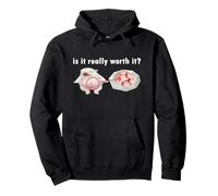 Funny Pibble Meme Is It Really Worth It Pullover Hoodie
