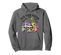 funny pick your poison apple halloween gothic princess humor Pullover Hoodie