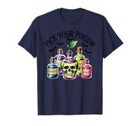 Funny Pick Your Poison Apple Halloween Gothic Princess Humor T-Shirt