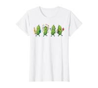 Funny Pickle Back to School Teacher Student Classroom Value Graphic T-Shirt, Women, White, M