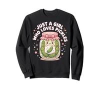 Funny Pickle Costume, Just a Girl who Loves Pickles Sweatshirt