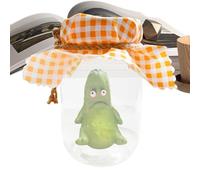 Funny Pickle Figurine, Pickle Sculpture,Desktop Cucumber Figurine Funny Pickles | Spread Joy and Pickle Table Figure for Bedside Table