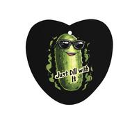 Funny Pickle Just Dill With It Automotive Air Fresheners Mirror Aromatherapy Tablets Ornament Car Fragrance Scented Cards Love form