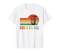 Funny Pickle Sayings Retro Kinda A Big Dill T-Shirt