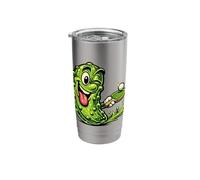 Funny Pickleball Dill Pickle with Paddle & Ball Stainless Steel Insulated Tumbler