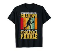 Funny Pickleball Grandpa Paddle Pickleball Grandpa Like A T-Shirt