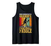 Funny Pickleball Grandpa Paddle Pickleball Grandpa Like A Tank Top