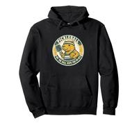 Funny Pickleball Hit the Ball Hope For the Best Capybara Pullover Hoodie
