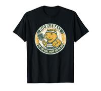 Funny Pickleball Hit The Ball Hope for The Best Capybara T-Shirt