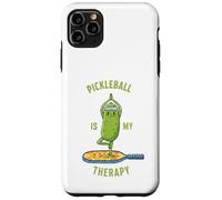 Funny Pickleball Is My Therapy Paddle Tee Case for iPhone 11 Pro Max