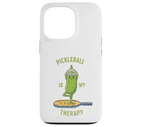 Funny Pickleball Is My Therapy Paddle Tee Case for iPhone 13 Pro