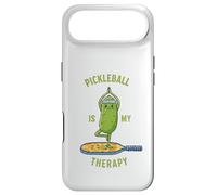 Funny Pickleball Is My Therapy Paddle Tee Case for iPhone Air