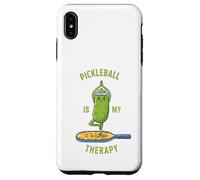 Funny Pickleball Is My Therapy Paddle Tee Case for iPhone XS Max