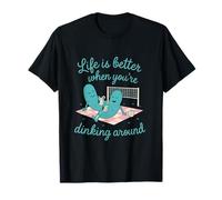 Funny Pickleball Life is Better When You’re Dinking Around T-Shirt