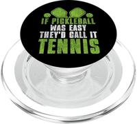 Funny Pickleball Paddle If Pickleball Was Easy They'd Call PopSockets PopGrip for MagSafe