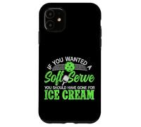 Funny Pickleball Paddle If You Wanted A Soft Serve You Case for iPhone 11