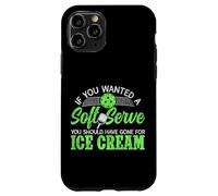 Funny Pickleball Paddle If You Wanted A Soft Serve You Case for iPhone 11 Pro