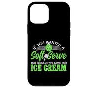 Funny Pickleball Paddle If You Wanted A Soft Serve You Case for iPhone 12 mini