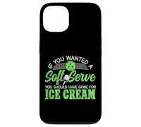 Funny Pickleball Paddle If You Wanted A Soft Serve You Case for iPhone 13
