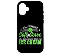 Funny Pickleball Paddle If You Wanted A Soft Serve You Case for iPhone 16