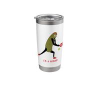 Funny Pickleball Player Kosher Pickle Stainless Steel Insulated Tumbler