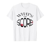 Funny Pickleball What's the Score? Value Graphic T-Shirt