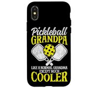 Funny Pickleball Wine Paddle Everything In Moderation Except Case for iPhone X/XS