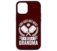 Funny Pickleball You Just Got Beat By A Grandma Senior Dink Case for iPhone 12/12 Pro