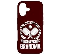 Funny Pickleball You Just Got Beat By A Grandma Senior Dink Case for iPhone 17