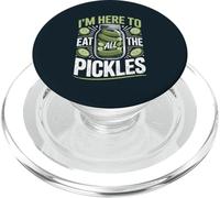 Funny Pickles - Im Here To Eat All The Pickles PopSockets PopGrip for MagSafe