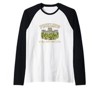 Funny Pickling is My Retirement Plan Pickling Lover Raglan Baseball Tee