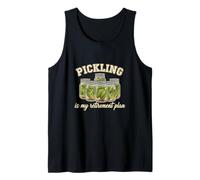 Funny Pickling is My Retirement Plan Pickling Lover Tank Top