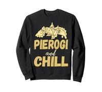 Funny Pierogi Date Night Polish Food Humor Sweatshirt