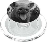 Funny Pig Selfie Farming PopSockets PopGrip for MagSafe