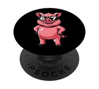 Funny Pig Sunglasses 67 Six Seven Meme PopSockets Adhesive PopGrip