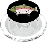 Funny Pig Trout Fly Fishing PopSockets PopGrip for MagSafe